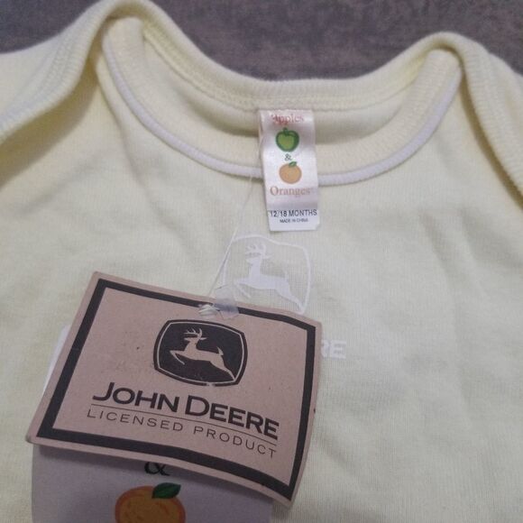 John Deere NWT Baby Onsie 12/18 months - Picture 3 of 3